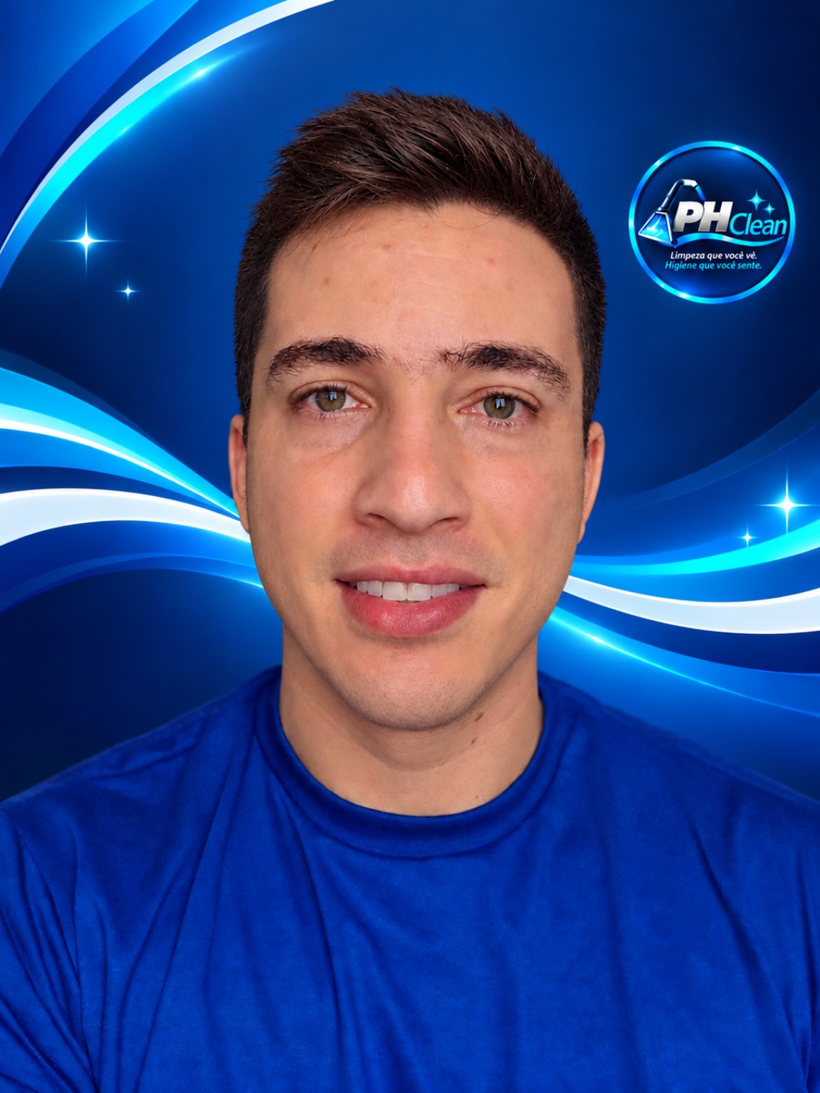 Paulo Henrique, responsável pela PH Clean